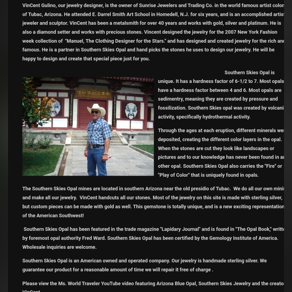 Hallmarked Sterling Silver Lapis Lazuli Vincent Gulino Large Pendant 26.9grams - Picture 11 of 11